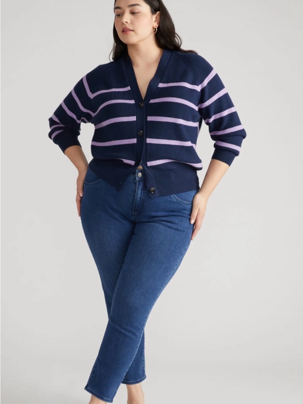 NWT Universal Standard Seine High Rise Skinny Jeans 27 in, sz 20